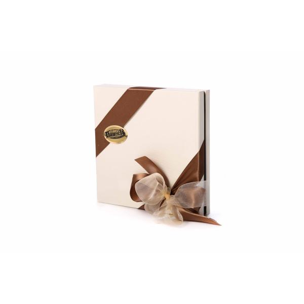 Classy Beige & Brown Box (approx 26 pc) - available in Dairy or Non-Dairy
