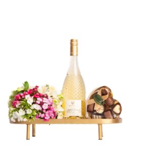 Bouquet on a Tray