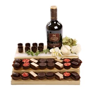 Liqueur & Choc Liqueur Cups on a Platform