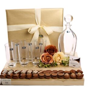 Crystal Decanter & Glasses