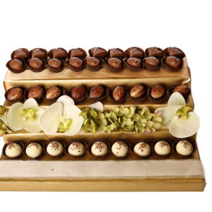 36-pc chocolate praline platform