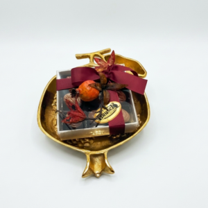 Gold Pomegranate Dish